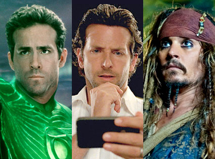 Green Lantern, Hangover 2, Pirates of the Caribbean Green Lantern, Hangover 2, Pirates of the Caribbean